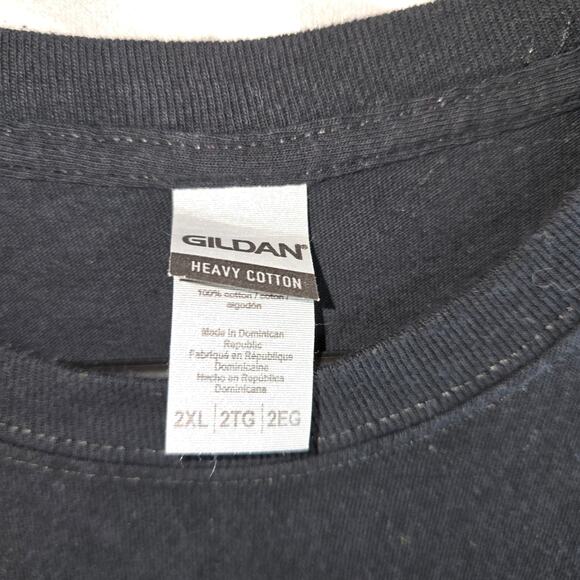 Nashville TN Black Tie Dye Graphic T-Shirt Unisex Size 2XL - Picture 6 of 7